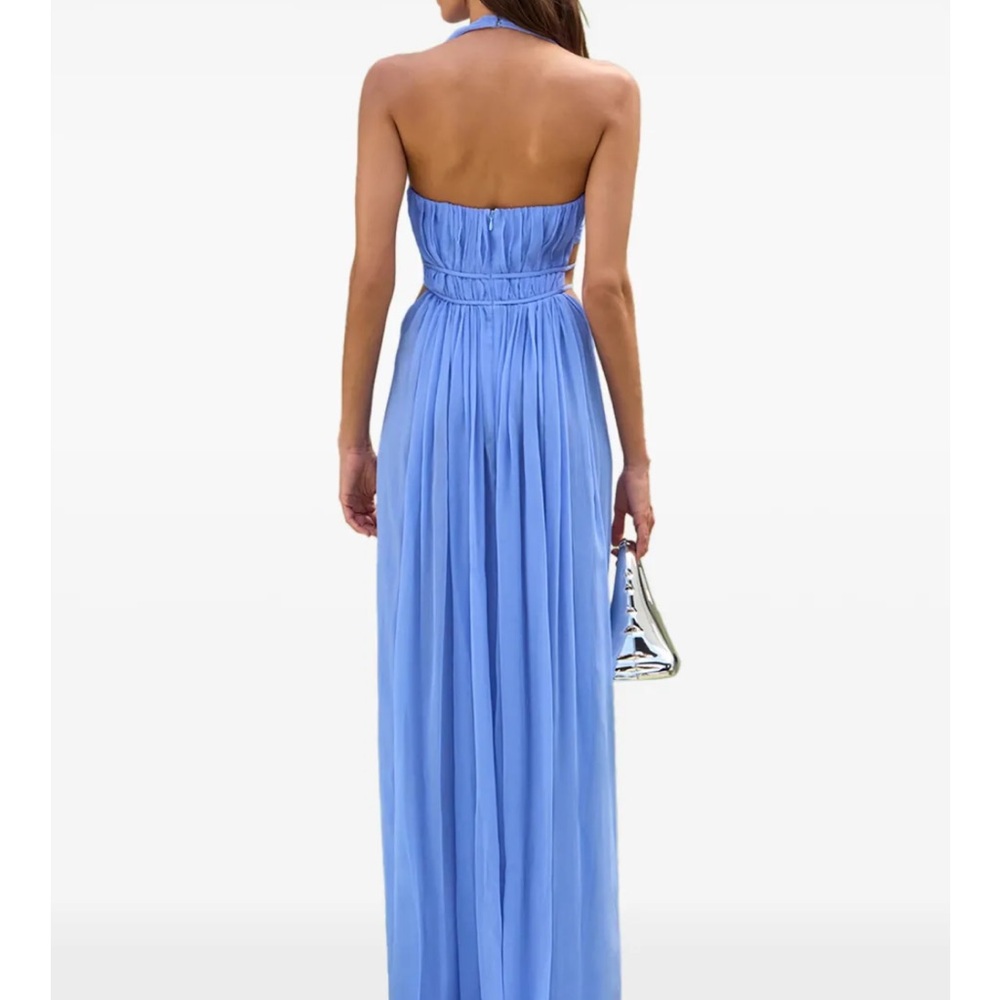 Cult Gaia Sky Blue Backless Maxi Dress - Picture 3 of 4